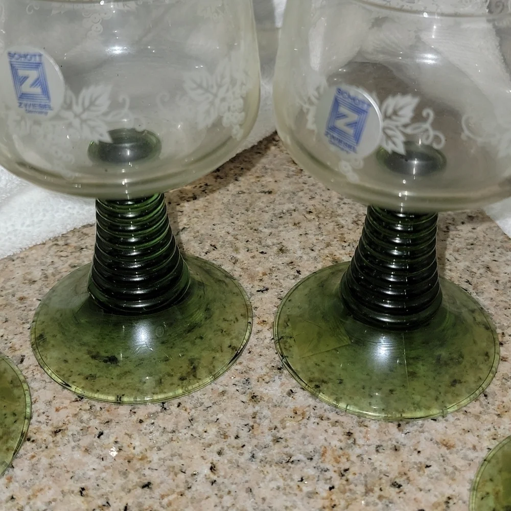 SCHOTT-ZWIESEL 5 Piece Vintage Drinkware from Germany